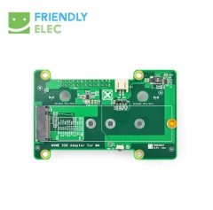 友善NanoPi M4专用PCIe NVMe SSD开发扩展板,PCIex2高速传输