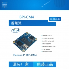 香蕉派Banana Pi BPI CM4 BPI-CM4计算机模组 采用Amlogic A311D CM4主板