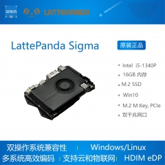 LattePanda Sigma 单板服务器 x86 Windows Intel 16GB内存 无硬盘 无WiFi